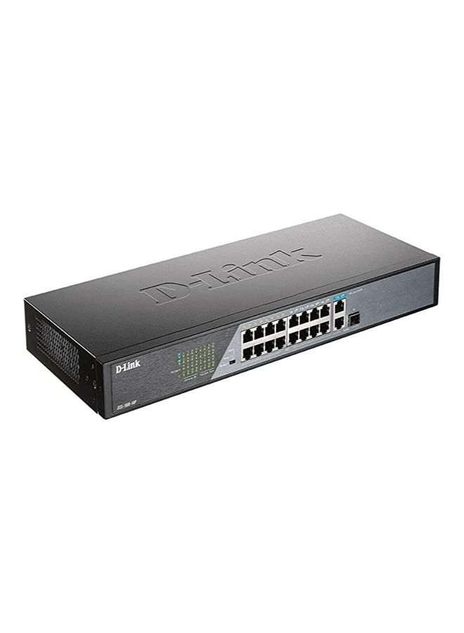 دي لينك مفتاح مراقبة غير مُدار 18 منفذ 10/100BASE-TX PoE - Image 1