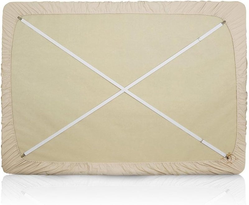 Glield Extend 20" to 78" Adjustable 4-Piece Under Sofa, Mattress, Bed Sheet Fastener, Long Strap Clip Bands BDJ01 - Image 3