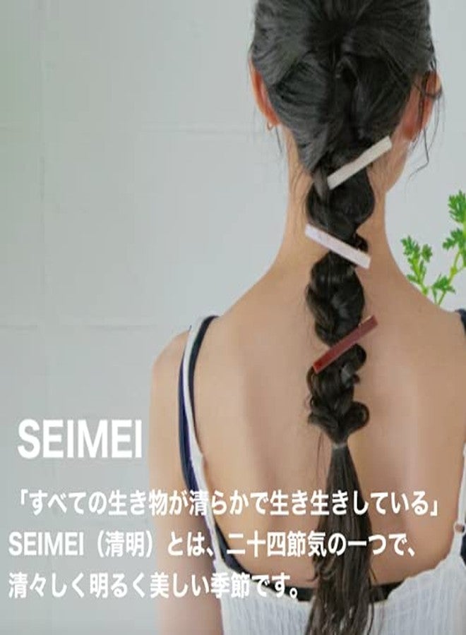 noren Hair Claw Vance Clip for Women Girls (SEIMEI Rectangle/Yellow) Made in Japan Banana Cute Aesthetic Japanese Hair Accessory - Image 2