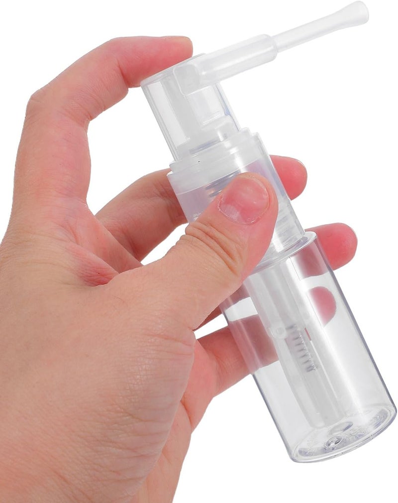 FAVOMOTO Dry Powder Spray Bottle 35ml Pet Refillable Spray Container for Oral Medicine and Home Use, Fine Mist Dispenser Suitable for Powder, Hair, Face, Travel - Image 4