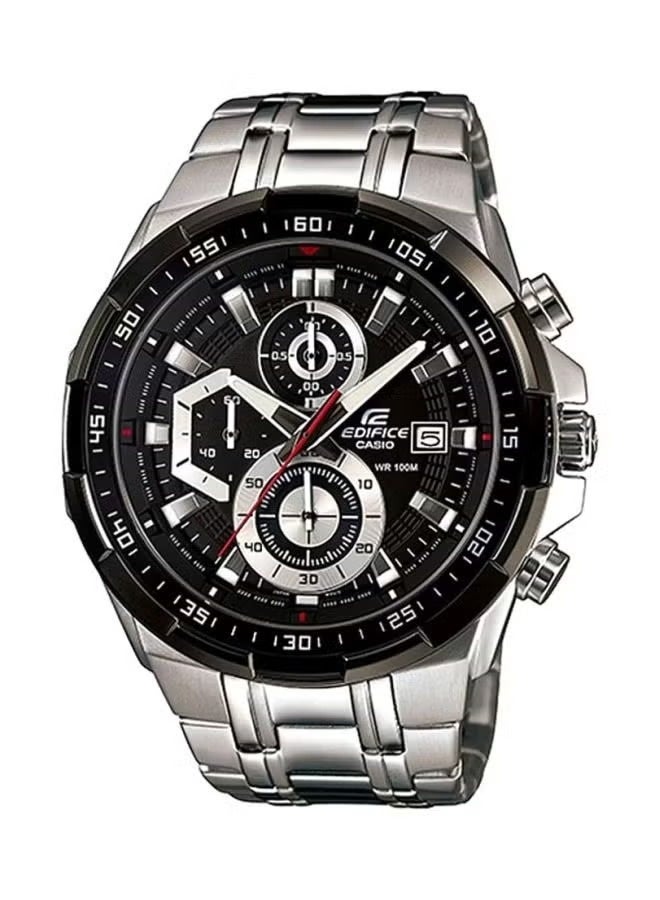 CASIO Men's Edifice Water Resistant Chronograph Watch EFR-539D-1A - 50 mm - Silver - Image 1