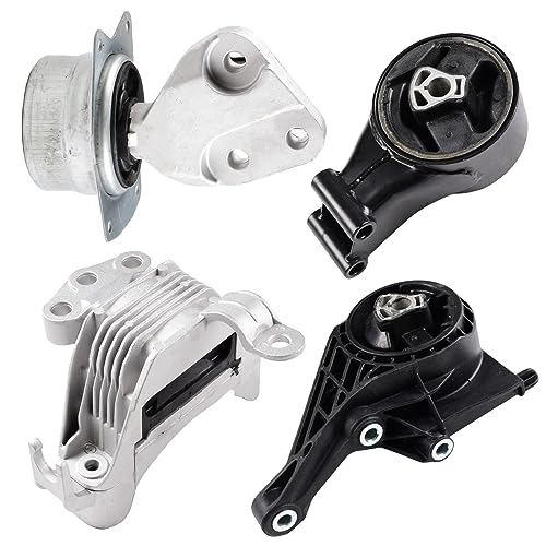 DOFOCH Engine Motor and Trans Mounts Compatible with Chevrolet Malibu 2013-2015 2.5L, Replace OE A5502 A5711 A5501, EM-3196 EM-4128 EM-3194, 13346302, Set of 4 - Image 1
