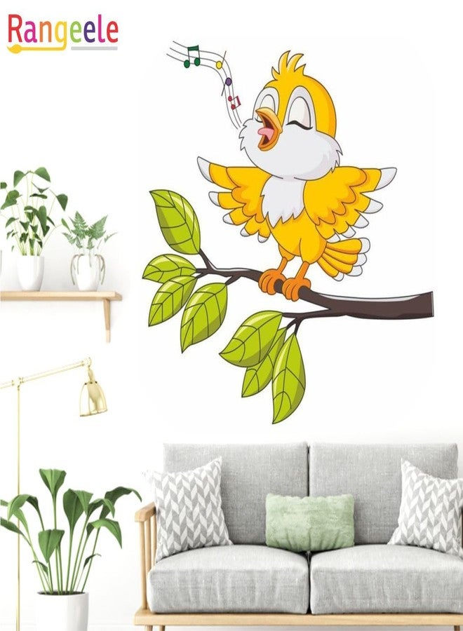 Rangeele ''3D Happy Singing Birds'' Wall Sticker Multi (60 cm x 45 cm) - Image 4