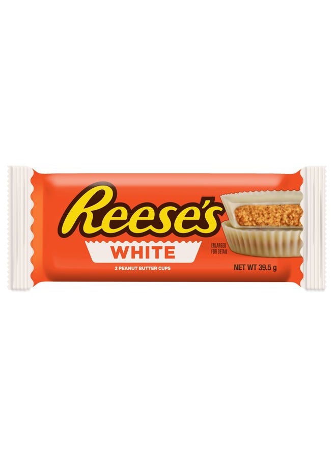 Reese's White Chocolate Flavour and Peanut Butter 2 Cups, Pack of 24 x 39g - Image 3