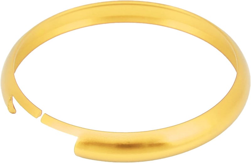 Aluminum Alloy Remote Key Trim, Decorative Ring for MINI R55 R56 R57 R58 R59 R60, Protect Scratches & Dents, Made of , , Fine Workmanship, Prevent Fading, Direct (Gold) - Image 2