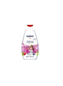 Fun Bubble Bath & Body Wash Apple Scent - 500ml