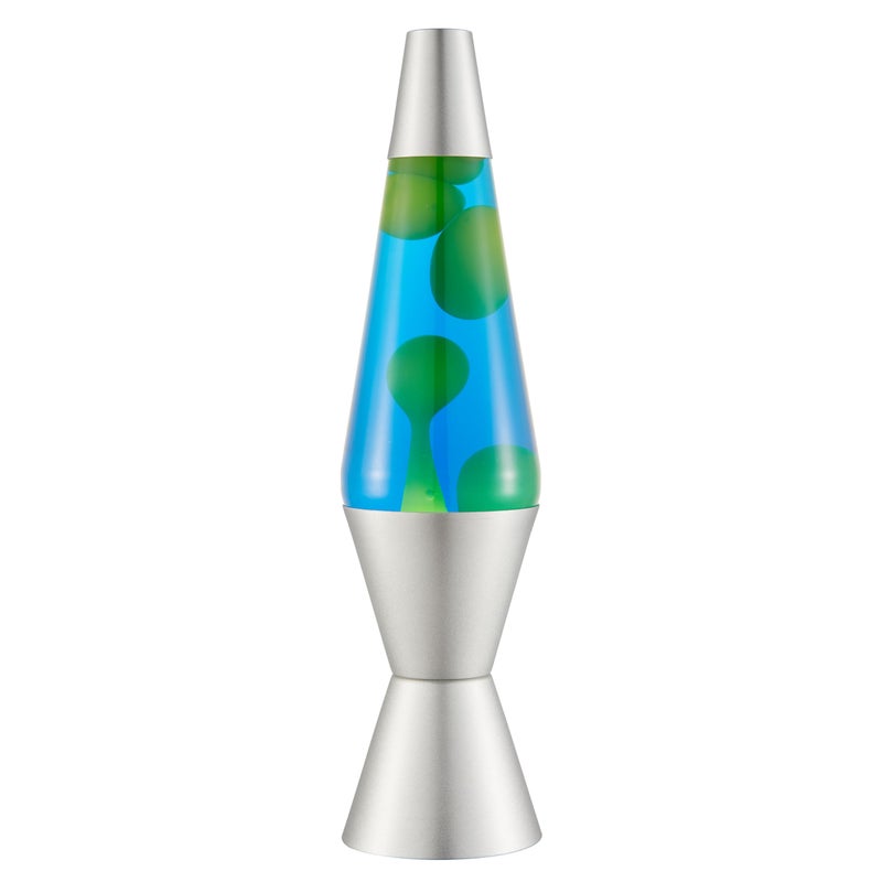 Lava Lamp 21240400UK 14.5" Green/Blue, aluminium, 14.5 inch - Image 1
