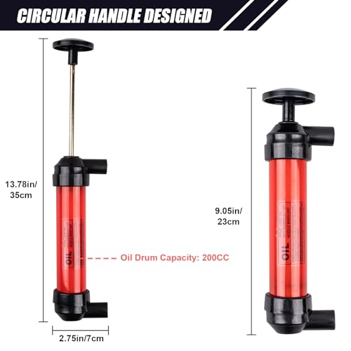 Siasky Siphon Pump Fluid Transfer Pump(2nd Generation), Fuel Transfer Hand Pump Kit for Gas, Oil, Water and Liquids, Efficient and Lightweight - Image 3