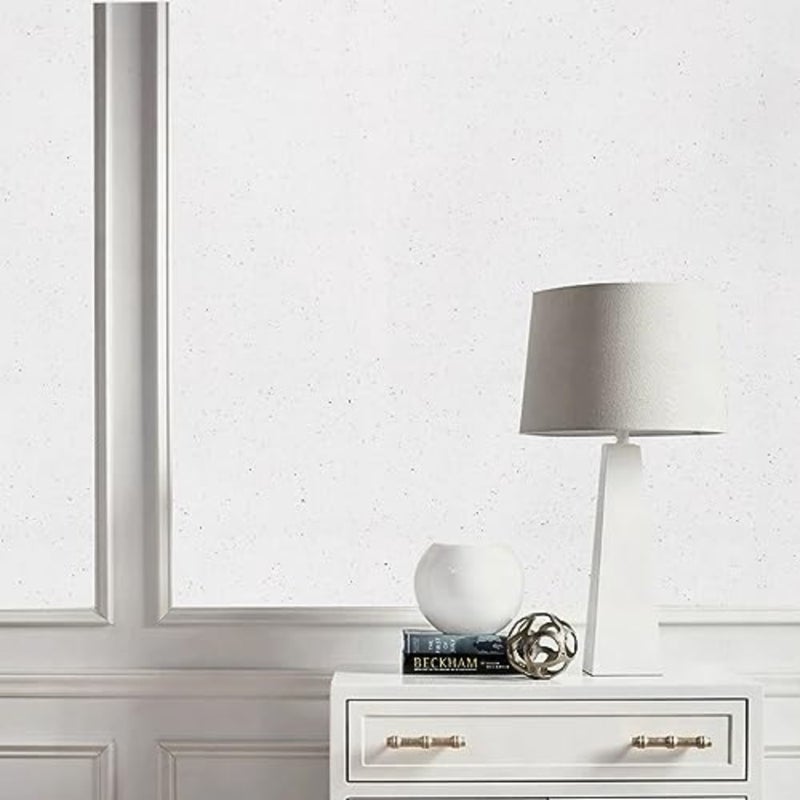 Shiny White paper 40x305cm Peel and Stick paper, Self-Adhesive and Removable Vinyl paper Waterproof for Cabinets Countertops Covering - Image 5