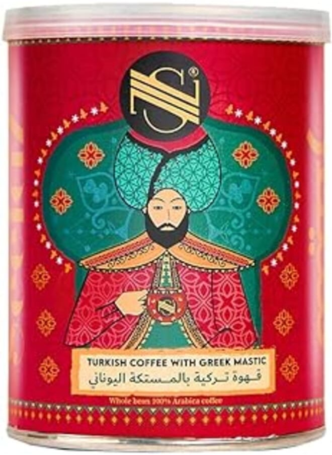 Seelaz Seelaz Mastic Dark Turkish Coffee 200 Gram 