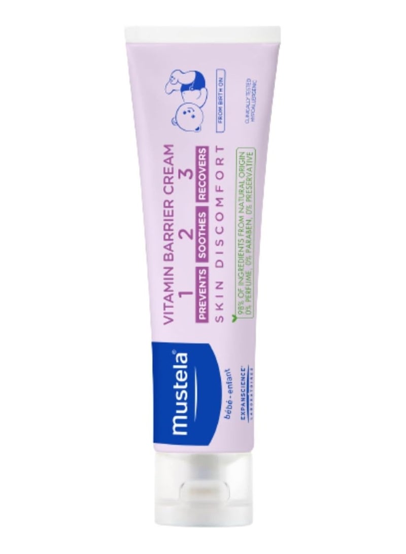 Mustela Vitamin Barrier Cream For Nappy Rash - Image 1