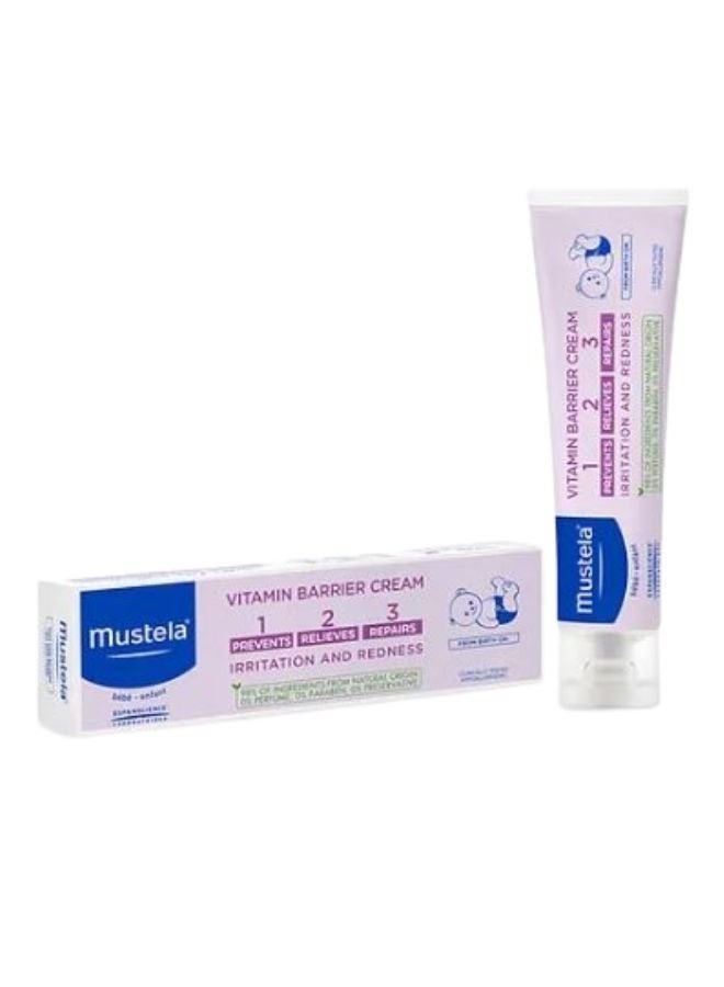 Mustela Vitamin Barrier Cream For Nappy Rash - Image 2