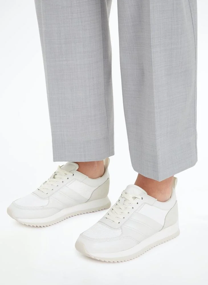 كالفن كلاين Retro Runner Lace Up Low Top Sneakers