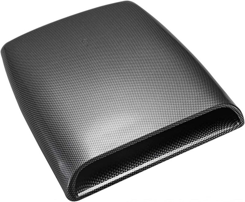 Car Hood Scoop Air Intake Decorative Cover Compatible with Niva Lada 4x4 Tuning Land Rover Defender Mustang Focus Mk2 Ranger BMW G30 F30(Carbon) - Image 1