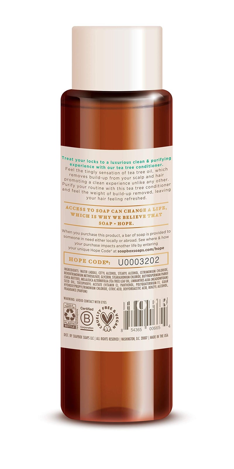 Soapbox Clean & Purify Tea Tree Conditioner - 16 oz - Image 2