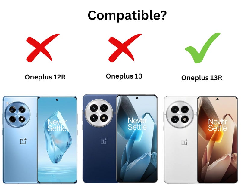 Bracevor Deluxe Leather Flip Cover case for Oneplus 13R 5g: Blue | Camera Protection| Magnetic Closure | 360 Degree Protection - Image 2