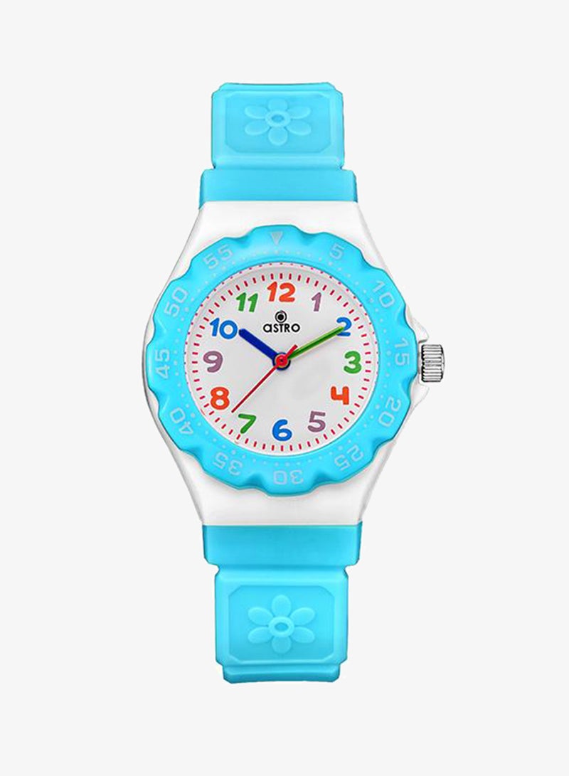 Astro A23803-PPLL Kids Analog Display Watch & PU Strap Blue - Image 1