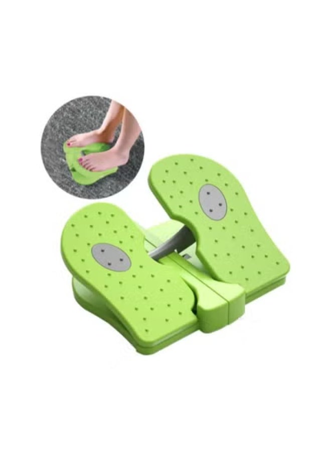 klarako Mini Stepper Under Desk Exerciser Foot Pedal Foldable Fitness Stair Stepper Green - Image 4