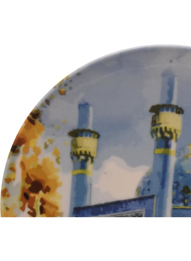 Zinnia Rosa By Zinnia  Islamic 3 Coup Dessert Plate 21Cm - Image 2