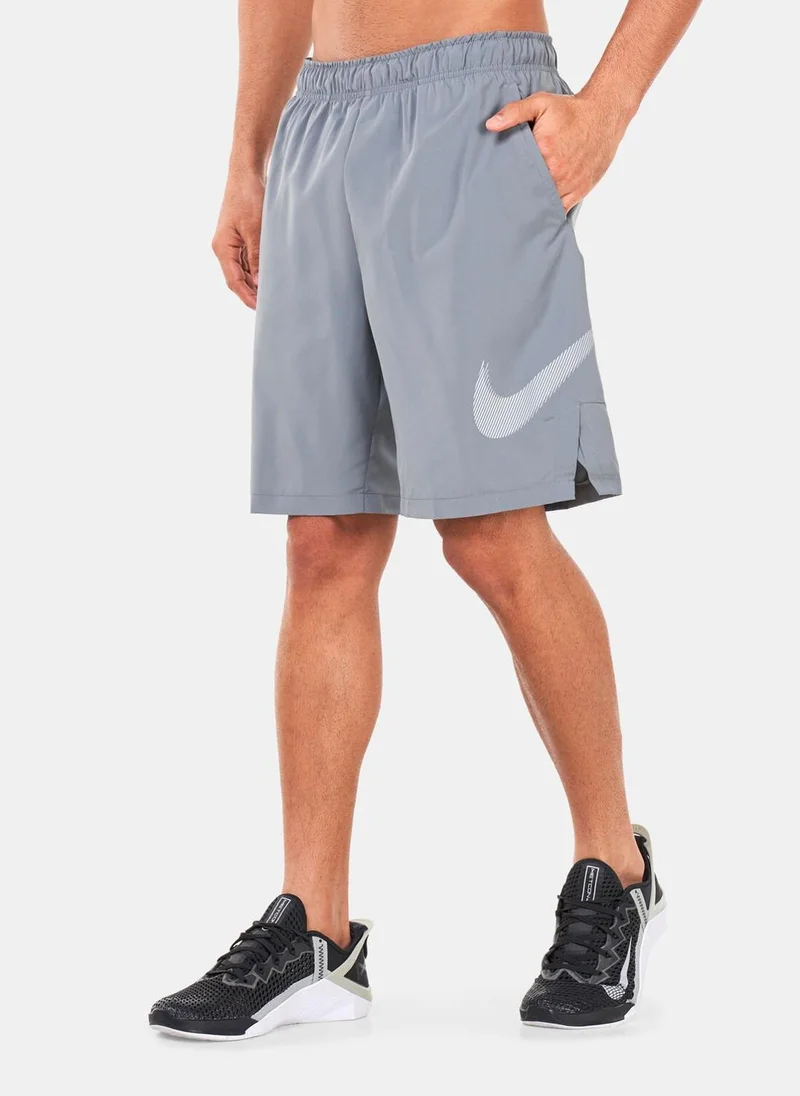 Nike Men’s Dri-FIT Woven 9-Inch Graphic Fitness Shorts