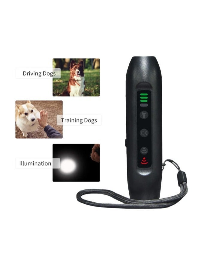 Dog Training Flashlight, 10M Remote Control, 3 Modes & Advanced Sound Tech, Auto-Brightness & Non-Slip Grooves, 1200mAh 2H Fast Charge - Image 2