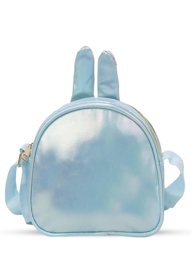 ADSON Holographic Rainbow Shade Crossbody Bag Tie Bow Fix Sequins Purse Cute Shoulder Bag Coin Purse Handbag Cute Tote Girl Messenger Girl Child Tote Wallet kids Crossbody Bag(Tie Bow Multi Colour) - Image 5
