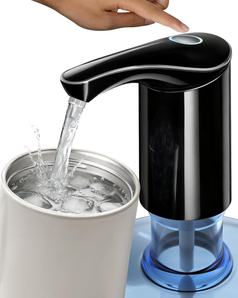 Redsack Rechargeable Water Dispenser Pump for 5 Gallon Bottle, Electric USB-C Large Flow Water Jug Dispenser, Portable Automatic Submersible Bottle Pump Silent Operation for Camping Home Office - Image 1