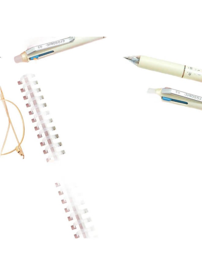 M.G M&G (M&G) Stationery Three-Color Heat-Erasable Neutral Pen With Push Bullet Head, Black 0.5Mm Primary School Student Anti-Slip Pen Grip, Thermal Friction Signature Pen 1Pc Akpk6802 - Image 3