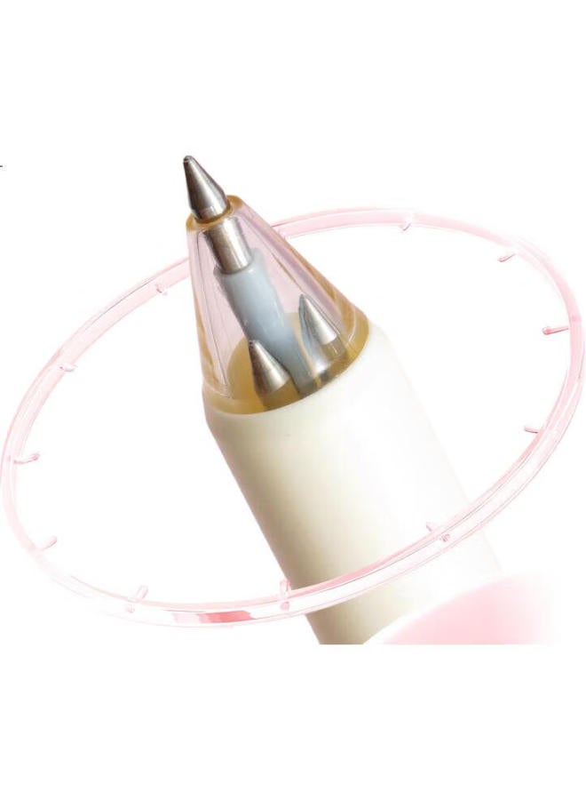 M.G M&G (M&G) Stationery Three-Color Heat-Erasable Neutral Pen With Push Bullet Head, Black 0.5Mm Primary School Student Anti-Slip Pen Grip, Thermal Friction Signature Pen 1Pc Akpk6802 - Image 1