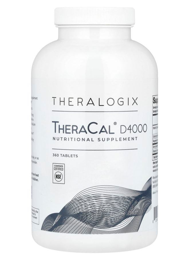 Theralogix TheraCal D4000 360 Tablets 