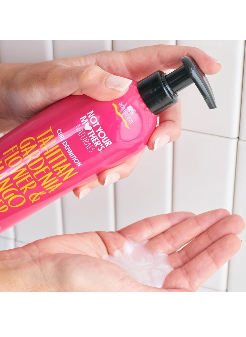 Not Your Mother's Not Your Mother's Naturals Curl Defining Shampoo and Conditioner (2 Pack) - 98% Naturally Derived Ingredients - All Hair Types - Gardenia Mango Butter  - Image 2