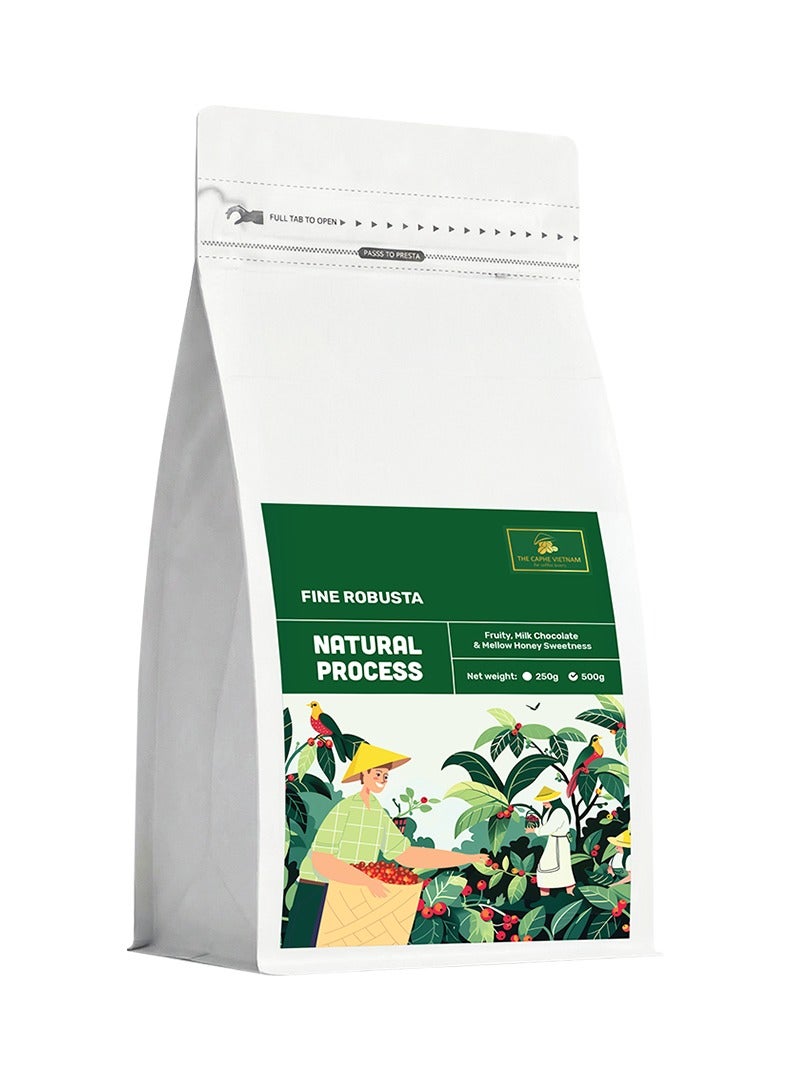 The Caphe Vietnam Fine Robusta Coffee – Anaerobic Natural Process (Single Origin, Whole Beans) 500g | Medium Roast, Fruity & Complex, Freshly Roasted in Dubai - Image 1