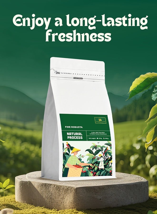 The Caphe Vietnam Fine Robusta Coffee – Anaerobic Natural Process (Single Origin, Whole Beans) 500g | Medium Roast, Fruity & Complex, Freshly Roasted in Dubai - Image 5