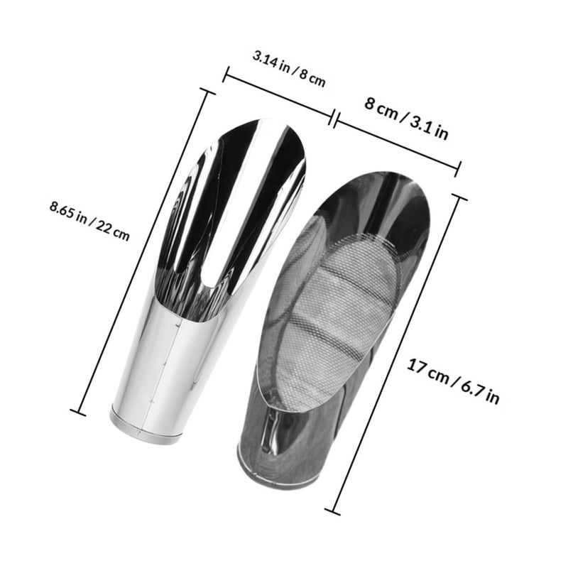 Large Gardening Hand Tools Set Stainless Steel Soil Shovel Bucket Sifter Scoop for Planting Transplanting - Image 3