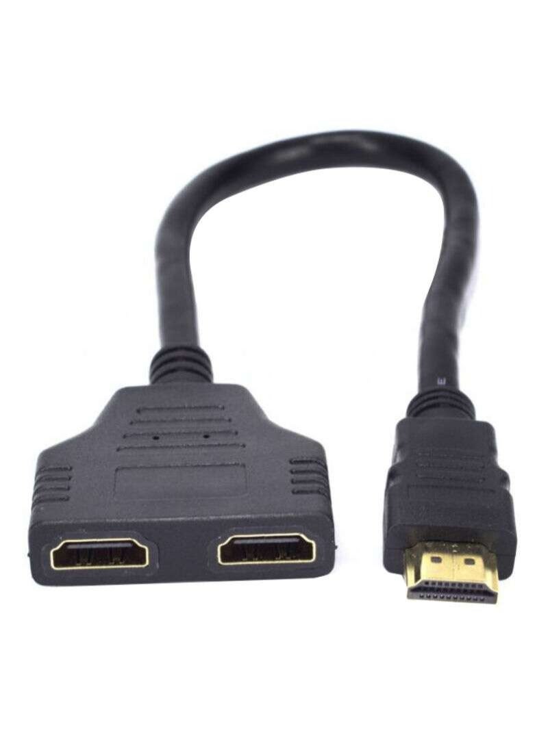 HDMI Male To HDMI Female Splitter Cable - Image 1