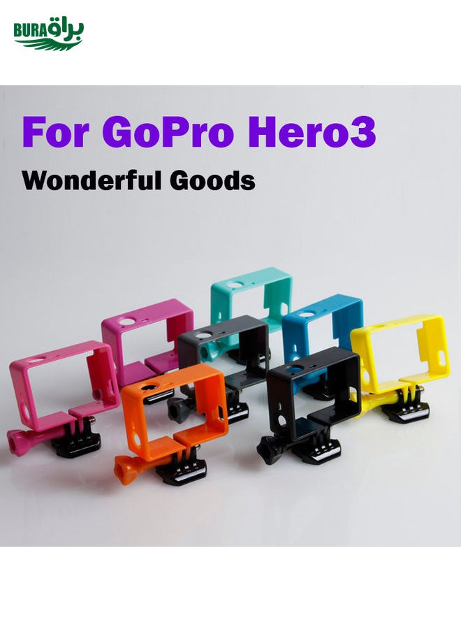 BURAQ - TMC High Quality Tripod Cradle Frame Mount Housing for GoPro HERO4 /3+ /3, HR191(Grey) - Image 1
