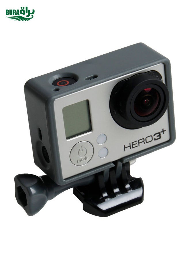 BURAQ - TMC High Quality Tripod Cradle Frame Mount Housing for GoPro HERO4 /3+ /3, HR191(Grey) - Image 1