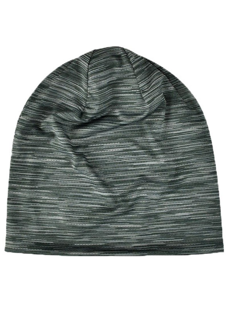Loquat Infinity Scarf Headwear Cap Breathable Beanie Hat Thickened Plush Army Green  - Image 1