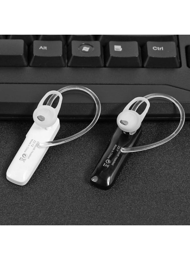 Low-cost Batch Processing, Pointed Mouth Wireless Bluetooth Headset Ear Support Ear Cap, Suitable For Unilateral Bluetooth Headset-Color:Translucent-Model:010 - Image 3