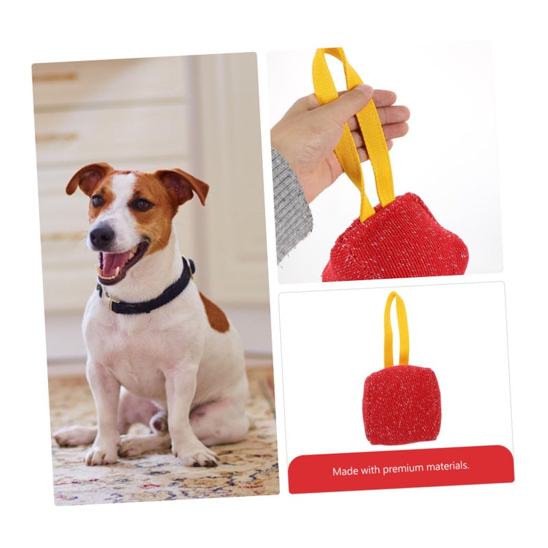 Red Dog Chewing Toy Interactive Training Pillow Prevents Boredom and Furniture Damage - Image 4