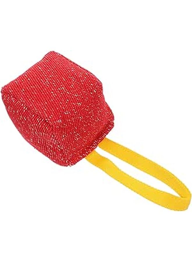 Red Dog Chewing Toy Interactive Training Pillow Prevents Boredom and Furniture Damage - Image 1