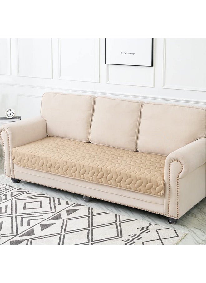 Ameritex - Pet Bed Cover Dog Bed Blanket For Sofa And Furniture Waterproof New Pattern Design (30X70 Inch, Beige) - Image 1