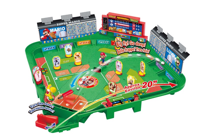 EPOCH Games Super Mario Stadium Baseball Game Tabletop Skill and Action Game Ages 5 - Image 3