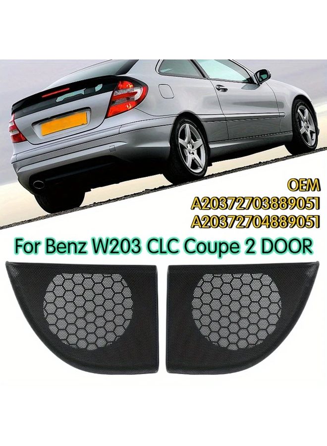 غطاء واقي لسماعة باب السيارة الأيسر لمرسيدس بنز W203 CLC كوبيه - Image 2