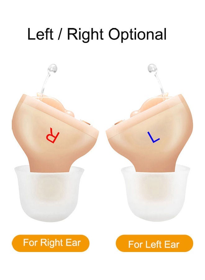NIBEMINENT Mini Hearing-aid Invisible Sound Amplifier Volume Adjustable Ear Hearing Assistant Helper for Deaf Elderly Care(For Left Ear) - Image 5