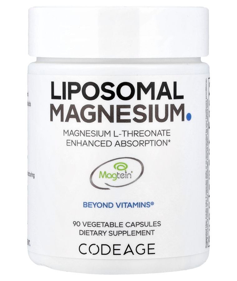 Codeage Liposomal Magnesium L-Threonate 90 Vegetable Capsules