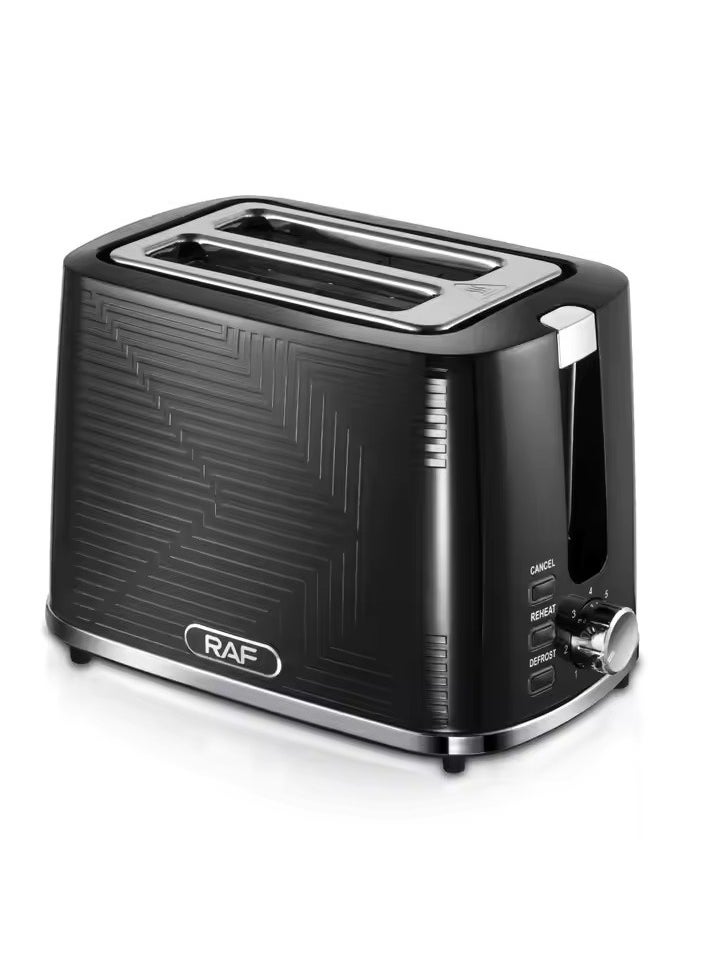 RAF - 2 Slice Toaster/5 Roasting Modes/Defrost,Reheat,Cancel Function/900  Watt - Image 1
