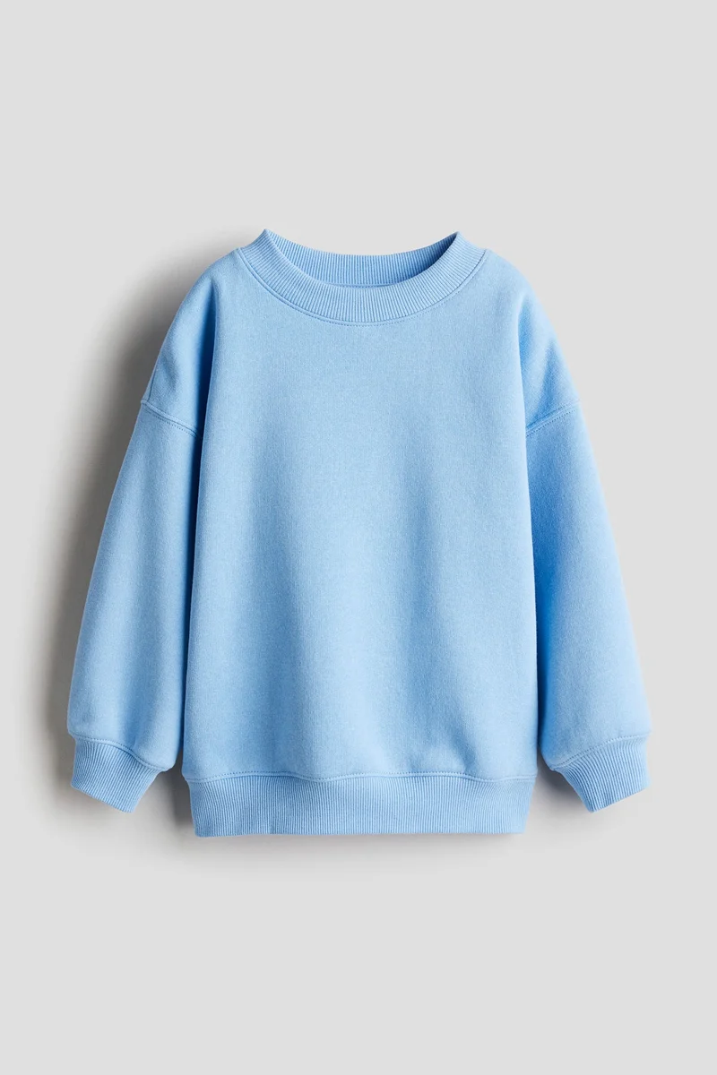 اتش اند ام Oversized crew-neck sweatshirt
