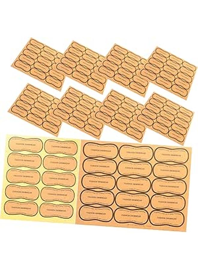 100 Pcs Transparent Adhesive Panty Liners Swimwear Protective Stickers - Image 1