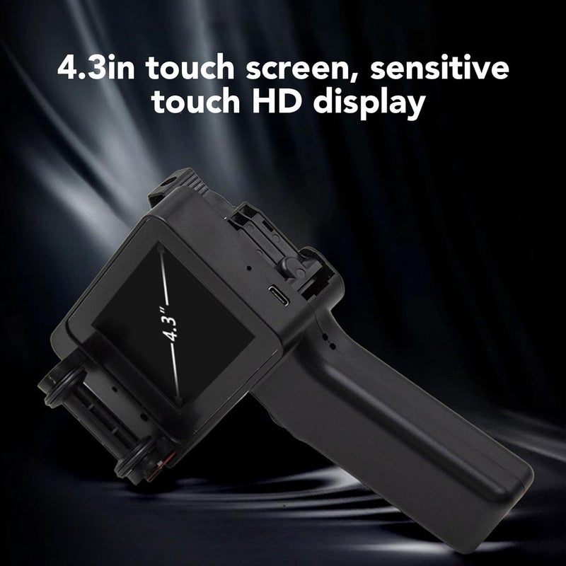 FTVOGUE Handheld Inkjet Printer Portable N6 Model with 4.3 inch HD Touch Screen 12.7mm Printing Height for Barcode QR Code Label Printing on Multiple Materials - Image 5